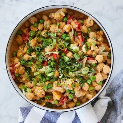 Chickpea Vegetable Coconut Curry